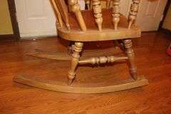 Wooden "Philippines" Rocking Chair
