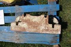 (3) Oliver Front End Tractor Weight Racks