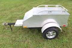 5 Ft. Two Wheel Motorcycle Trailer