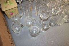 Turkey Platter, Glass Serving Plates, Microwave Turntable, Margarita Glasses, Pizza Pan, and Misc. Glasses