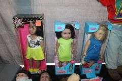 Springfield Boutique Dolls, Marigold Market Doll Shop Dolls, BU-Tiful Doll in Box, Stuffed Dolls, and Misc. Dolls