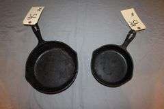 7 Inch Cast Iron Skillet and 8 Inch Cast Iron Skillet