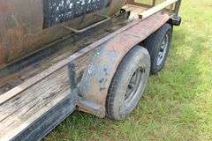 16 Ft. Trailer with Sealmaster Asphalt Sealer Tank and Spraying Agitator
