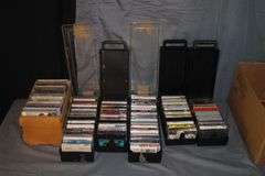 CDs, Cassettes, Cassette Boxes, and CD Organizer