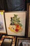 Various Size Frame Prints, Wall Hangings, and Mirror