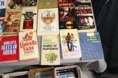Webster Dictionary, Reader's Digest, and Misc. Books