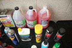 Oil, Grease, Gear Lube, Paint, RV Antifreeze, Penetrating Oil, and Misc.