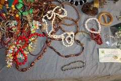 Gorget Necklaces, Necklaces, Bracelets, Bolo Tie, Shirt Pins, and Misc. Costume Jewelry