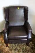 Leather Reclining Arm Chair