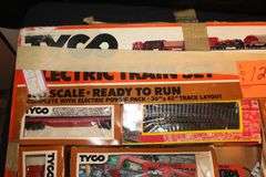 Tyco Electric Train Set, Beanie Babies, and Anastasia Train and Doll