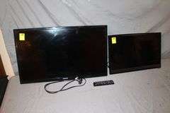 32 Inch Samsung TV with Remote and 23 Inch Vizio TV