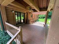 PARCEL 1: LOG HOME - BASEMENT - GARAGE - 1.2 ACRES: 487 Quiggins Lane, Leitchfield, KY 42754