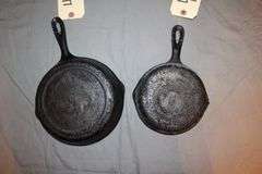 7 Inch Cast Iron Skillet and 8 Inch Cast Iron Skillet
