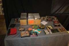 Misc CDs, CD Case, and CD Storage Boxes
