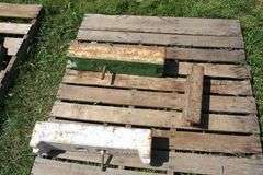 (2) Oliver Front End Weight Bars and a 12 Inch Piece of I Beam