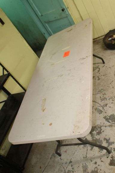 6 Ft Lifetime Folding Table image