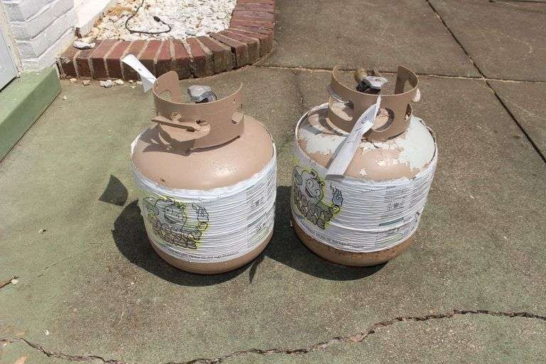 (2) Propane Tanks image