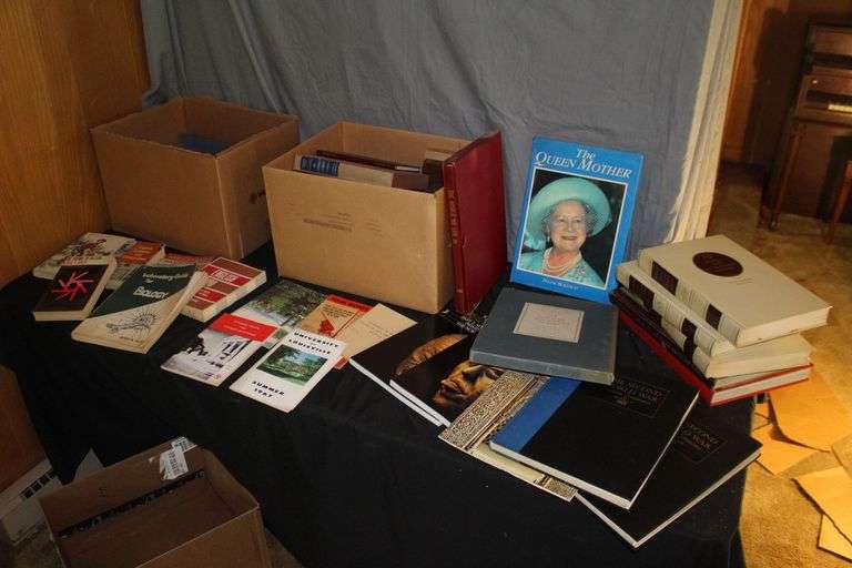 World War Books, Dictionaries, The Queen Mother, and Misc. Books image
