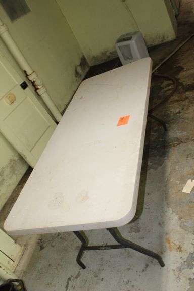 6 Ft Lifetime Folding Table image