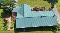 PARCEL 1: LOG HOME - BASEMENT - GARAGE - 1.2 ACRES: 487 Quiggins Lane, Leitchfield, KY 42754