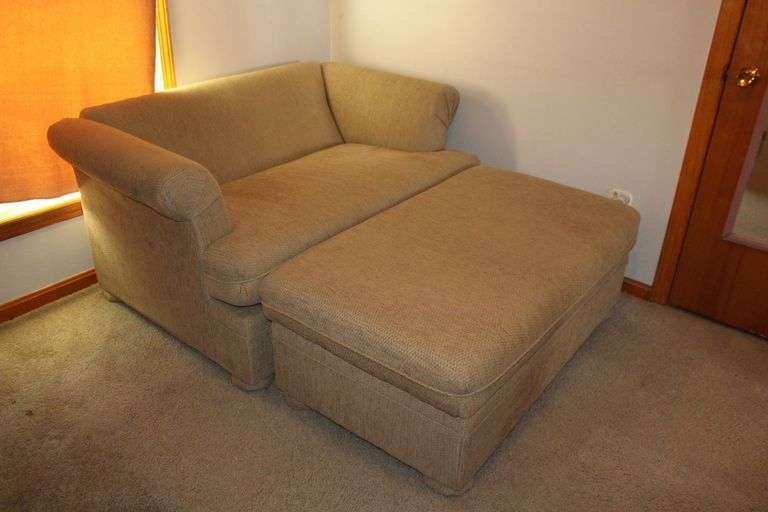 Hide a Bed Loveseat with Ottoman