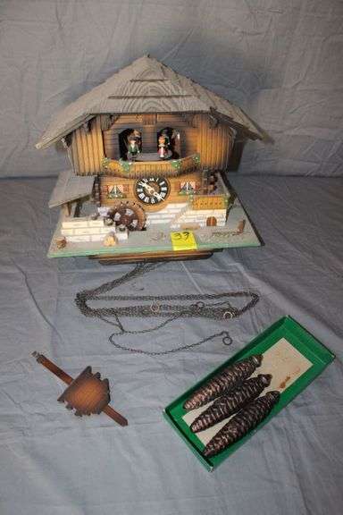 Germany Cuendet Musical Cuckoo Clock