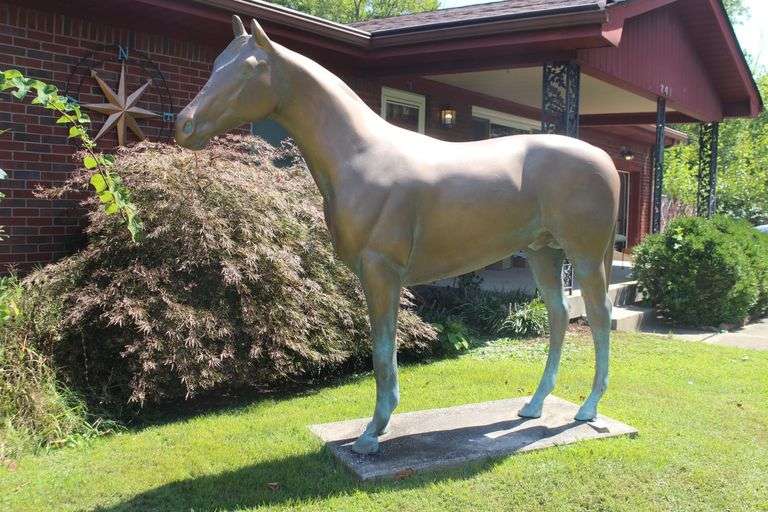 Fiberglass Horse Yard Decoration