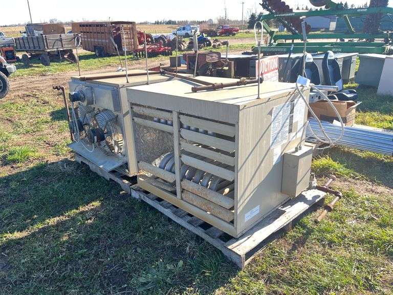 (2) ADP propane unit heaters 230,000 BTU, row:3
