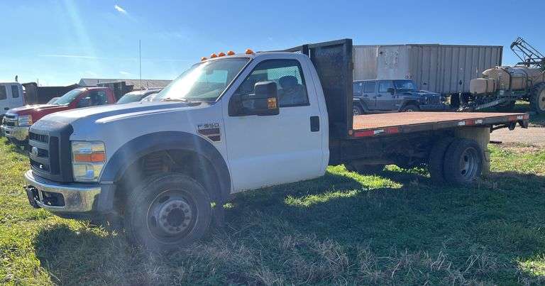 2008 Ford DRW super duty stake truck, K, row:1