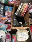 Lot of toys and other items, owner states new, bldg:Green