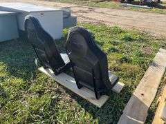 (2) ATV seats came off a Polaris Ranger, row:3