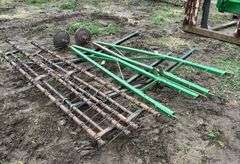 Set of markers for a John Deere 515 drill & set of drag tines, row:6