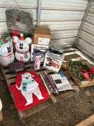 Lot of appliances in boxes, owner states new, bldg:Green