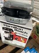 Lot of appliances in boxes, owner states new, bldg:Green