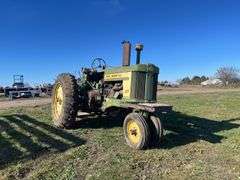 John Deere 720 diesel with pony motor, row:3