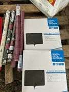 Lot of appliances in boxes, owner states new, bldg:Green