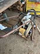 Wacker plate compactor & concrete vibrator, bldg:Green
