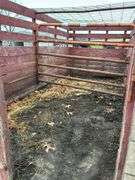 Livestock trailer 6'6" W x 14' L, divider in the middle, under 2500#, row:3