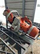 Stihl cut off saw & craftsman 10" table saw, bldg:green