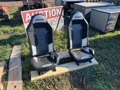 (2) ATV seats came off a Polaris Ranger, row:3