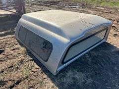 Fiberglass truck cap came off of Chevy 3/4 ton short box, row:6