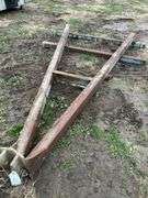 Implement hitch frame, row:6