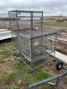 (2) Bird cages, row:6