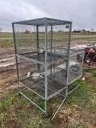 (2) Bird cages, row:6