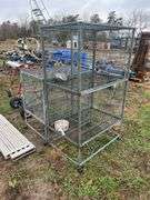 (2) Bird cages, row:6