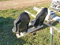 (2) ATV seats came off a Polaris Ranger, row:3