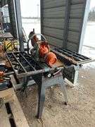 Stihl cut off saw & craftsman 10" table saw, bldg:green