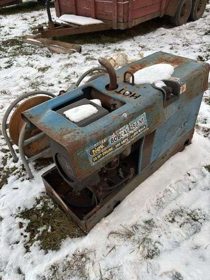 Miller Bob cat 250NT generator welder-non running & (2) recoil wheels, row:3