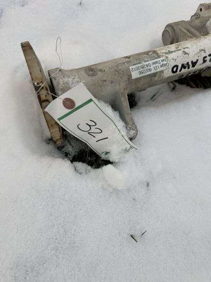 (2) All wheel drive differentials, row:3