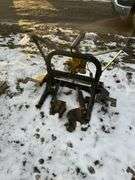 Snow plow hardware/frame with hydraulic pump/motor, row:3
